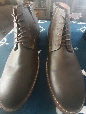 Parker & Sky men's brown boots size 10.5